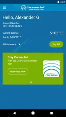 My Cincinnati Bell android App screenshot 8
